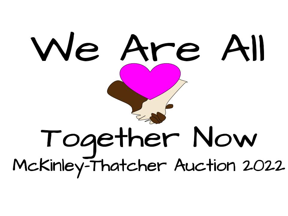We Are All Together Now auction logo.