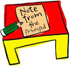 "Note from the Principal" clipart